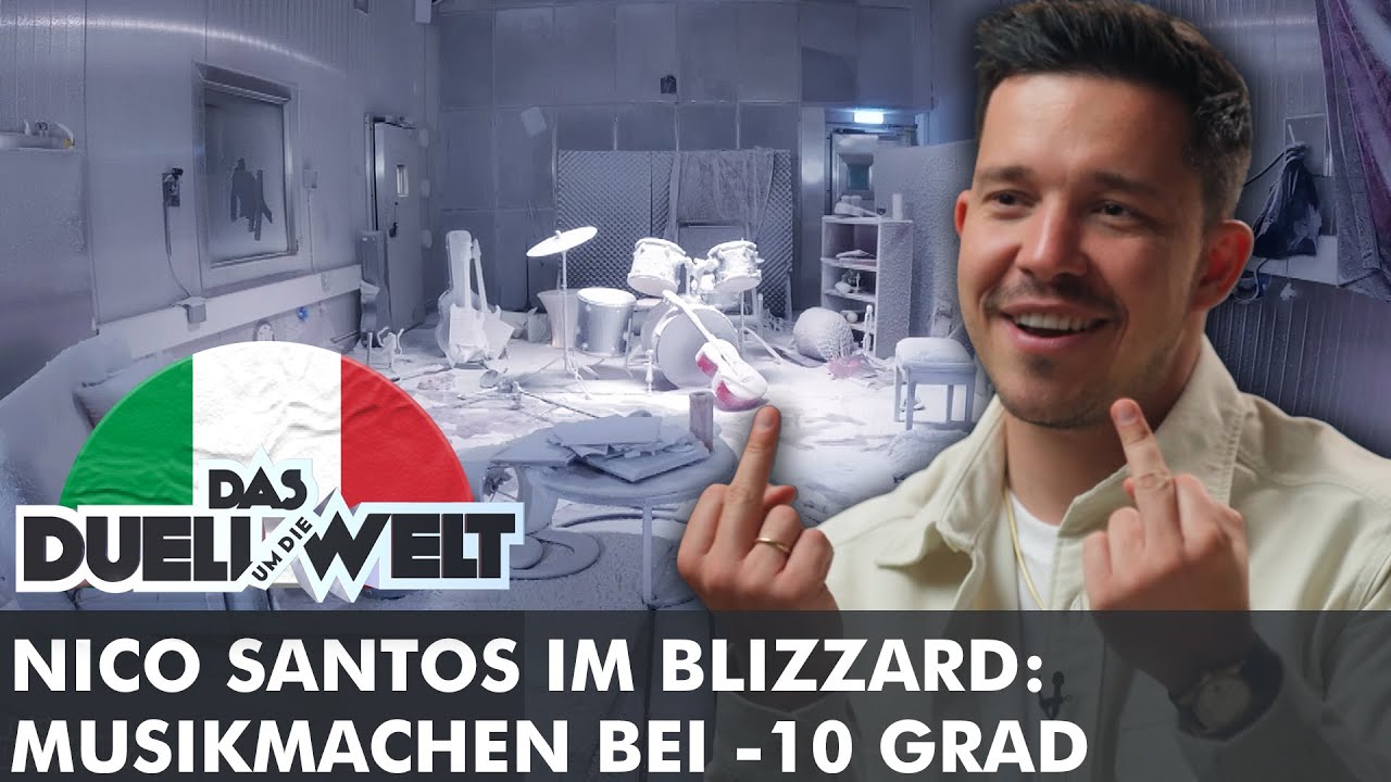 Nico Santos am Limit | Musik aufnehmen bei -10 Grad & Blizzard | DUDW