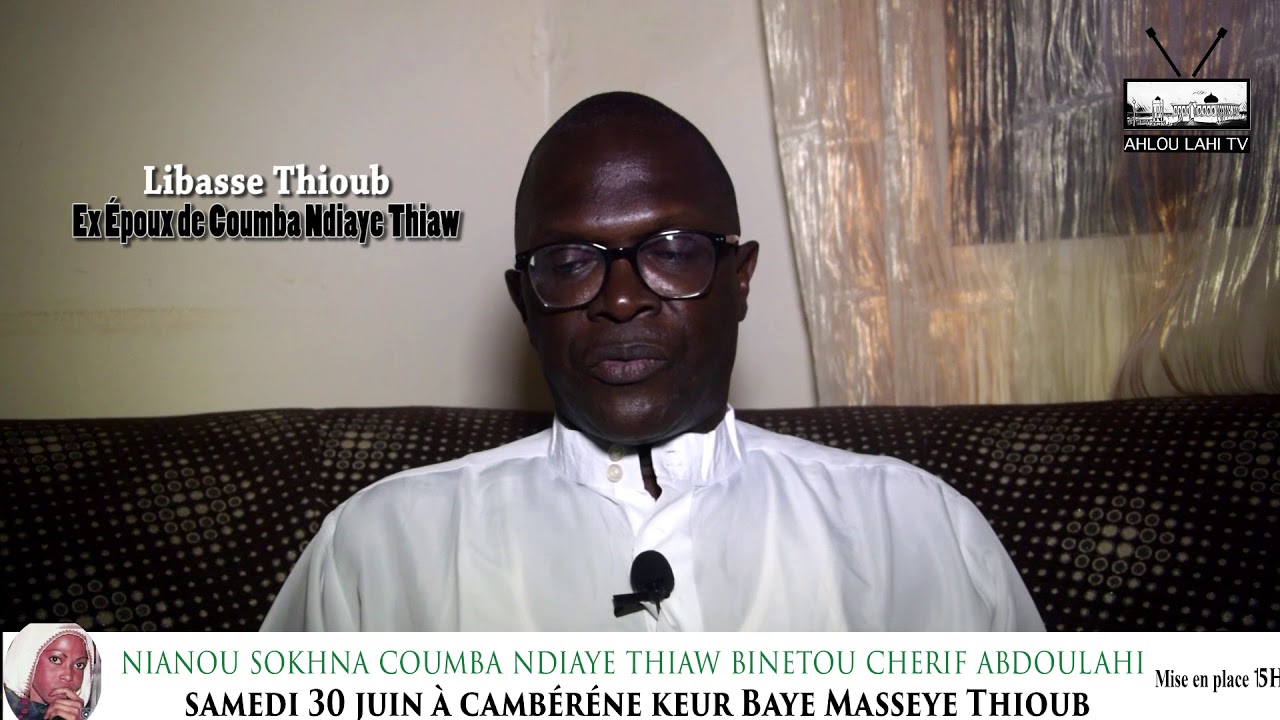 Hommage à SOKHNA COUMBA NDIAYE THIAW bint CHERIF ABDOULAHI THIAW khalif général des Layennes
