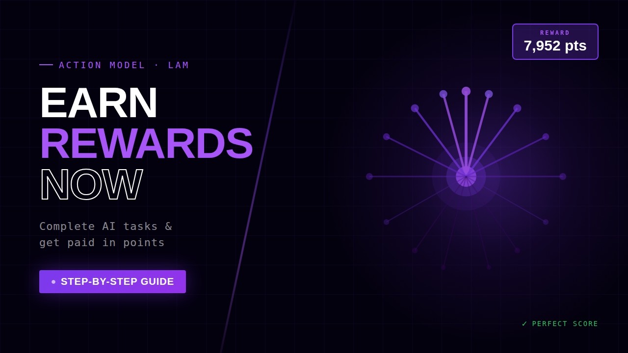 How to Earn Rewards on Action Model (LAM) &mdash; Step-by-Step Guide