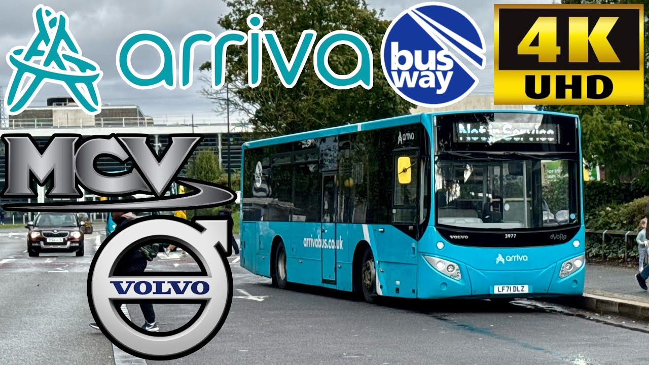 [Arriva Bedfordshire: A London Luton Airport to Dunstable via Guided Busway] MCV eVoRa Volvo B8RLE