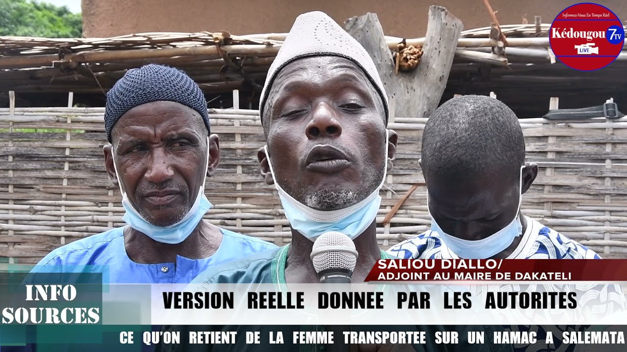 Les graves révélations  sur la Femme Transportée sur un hamac : Elle n'est pas sénégalaise mais..