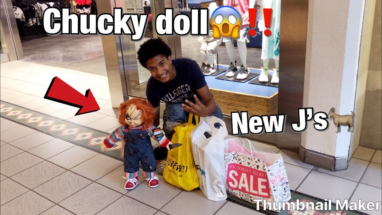 I got the new 11’s and a chucky doll😱🔥 (Mall vlog)
