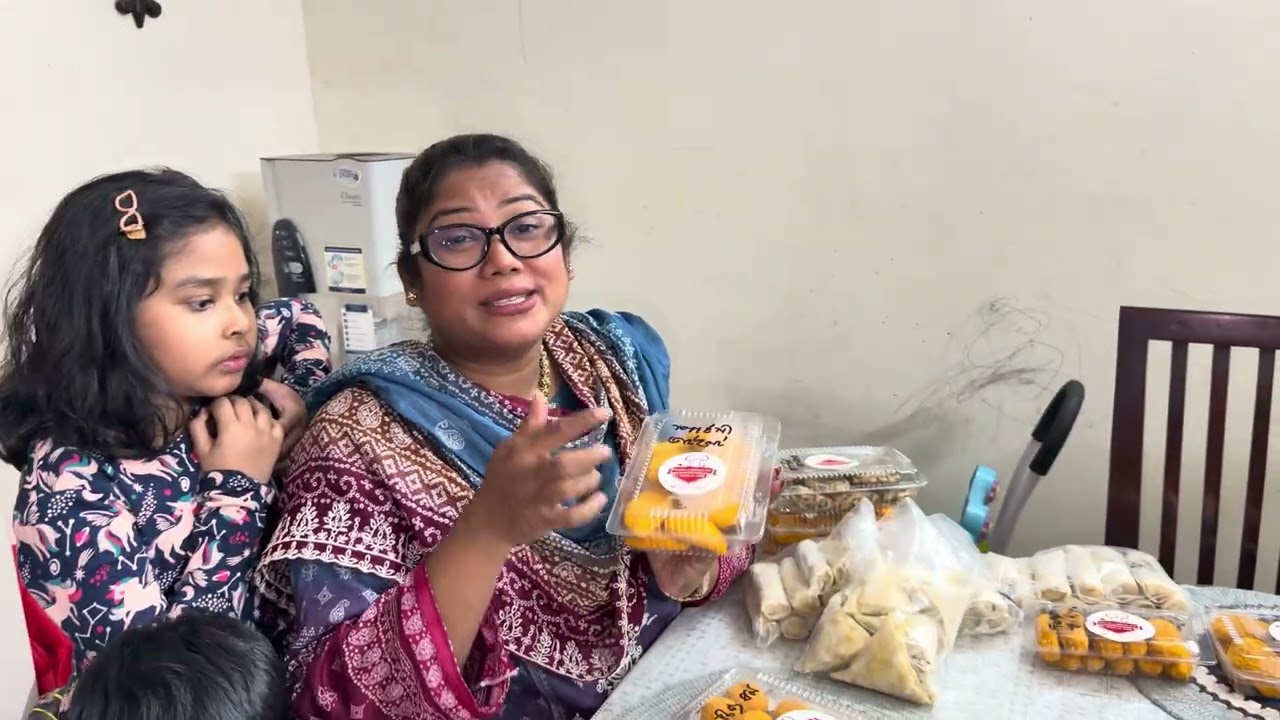সামনে রোজা তাই ফ্রোজেন কিছু খাবার অর্ডার করলাম