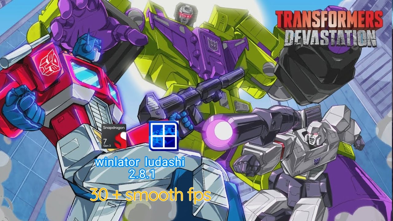 🤯 Transformers Devastation on ANDROID?! 🔥 Snapdragon 7 Gen 3 | Winlator Gameplay🎮 | ludashi 2.8.1  🚀