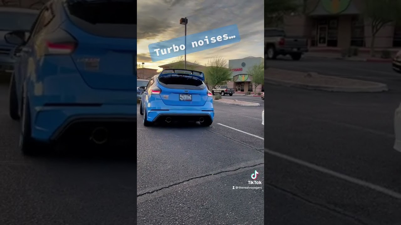 Focus RS making them EcoBoost noises 