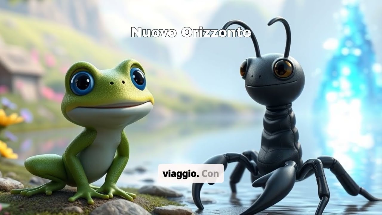 Fiabe per Bambini: La Rana e lo Scorpione &ndash; Una Storia di Amicizia e Fiducia