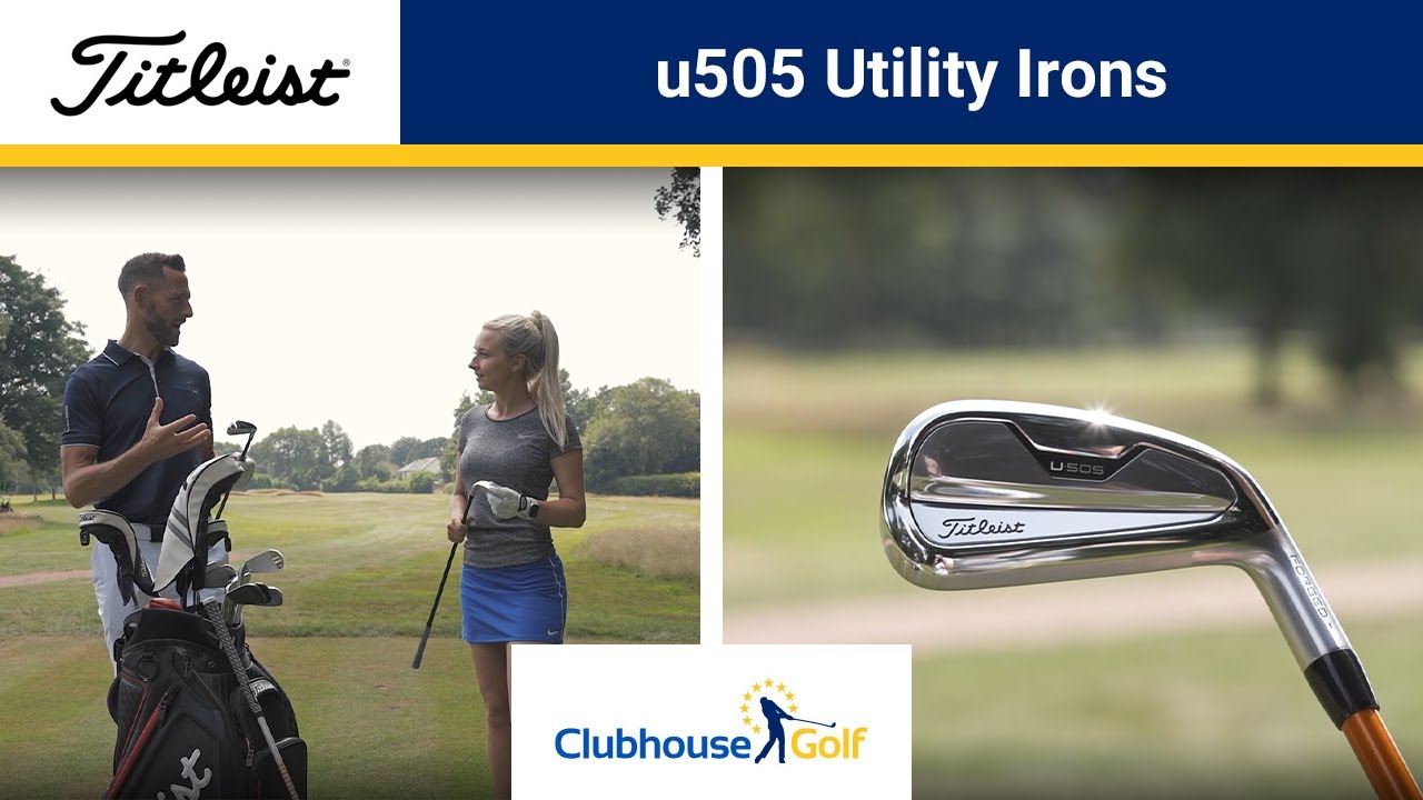 Titleist u505 Utility Irons