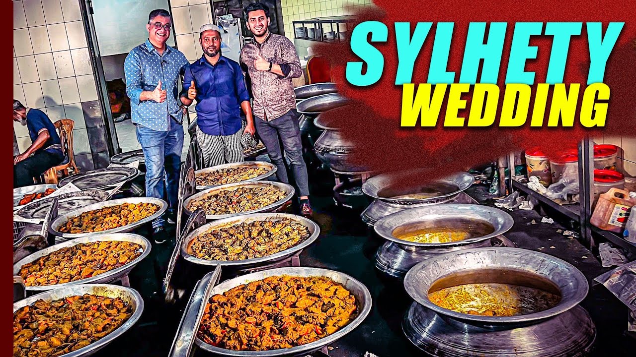 সিলোটী বিয়ার খানা | Traditional Sylheti Wedding Recipe for 1000 people | Khandani Baburchi - 4