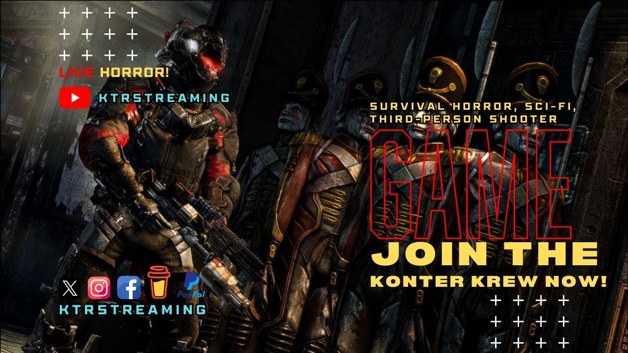 Dead Space 3 LIVE 🔴 | Impossible Mode Challenge! | Part-3 | KONTER @KTRStreaming