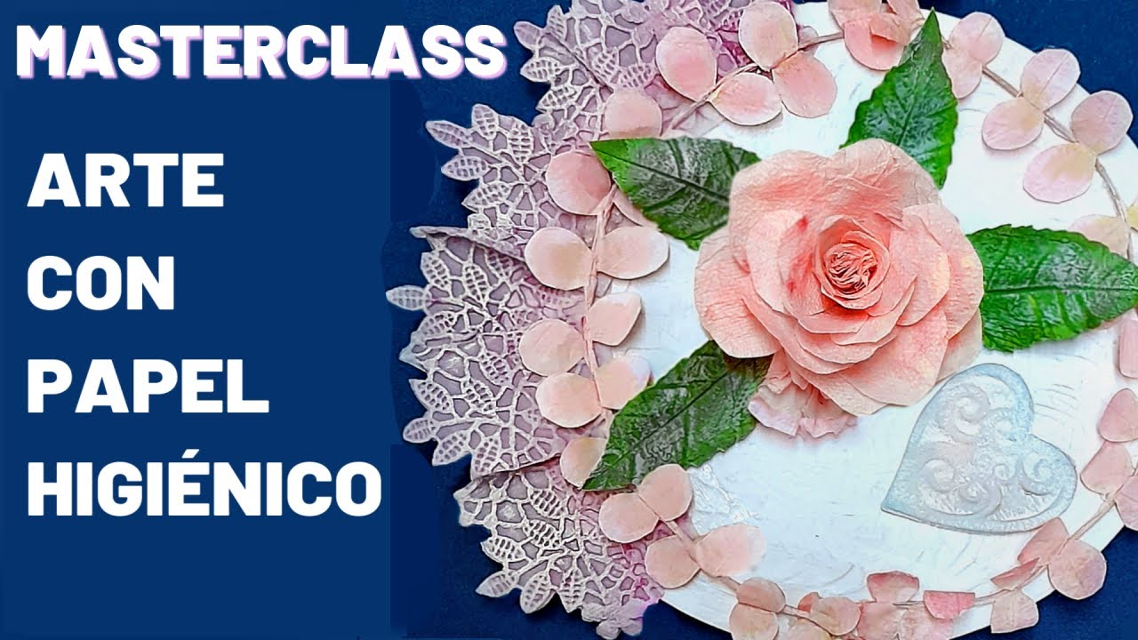 Masterclass:  Gofrado con papel higiénico y pigmentado  VER PARA CREER!!!!