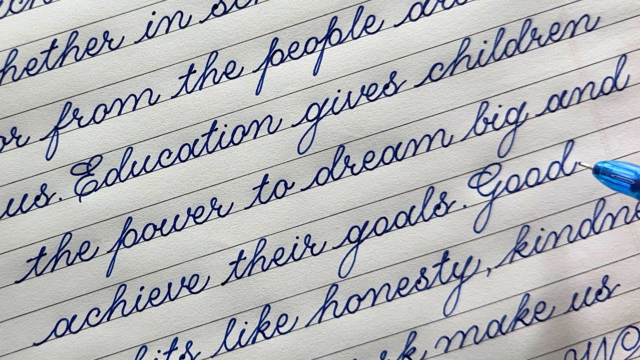 World’s Most Beautiful Cursive Handwriting 🔥 | Palash Calligraphy