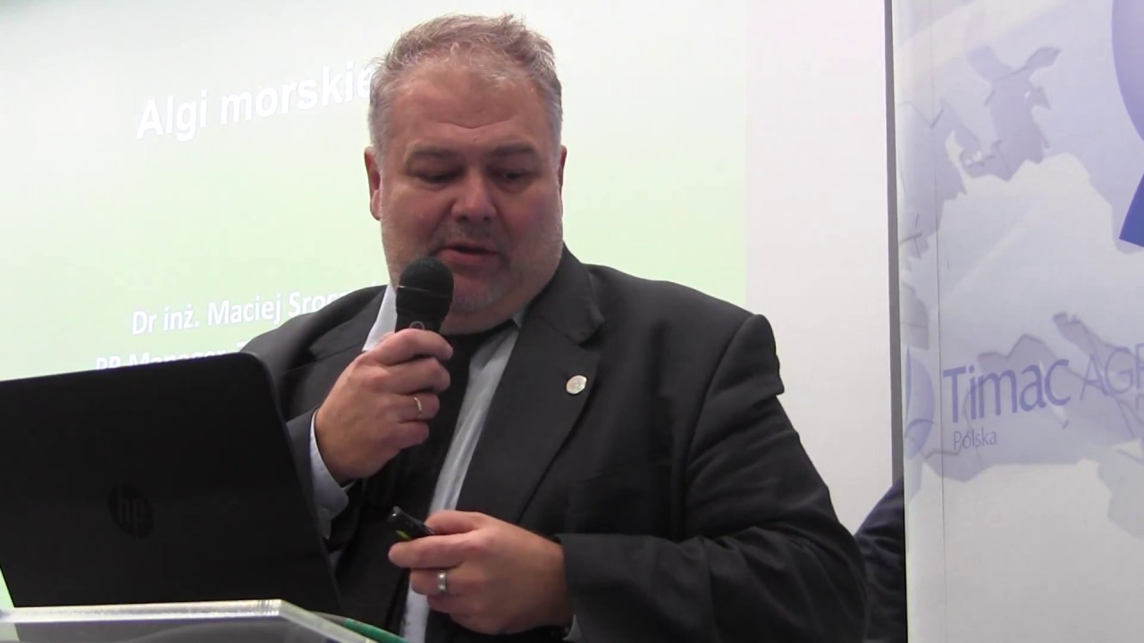 Algi jako składnik nawozów, dr inż. Maciej Sroczyński