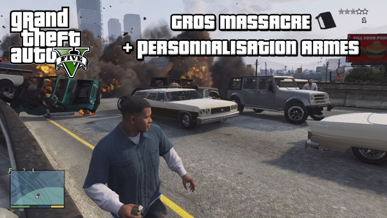 GTA V Personnalisation Armes + Gros Massacre