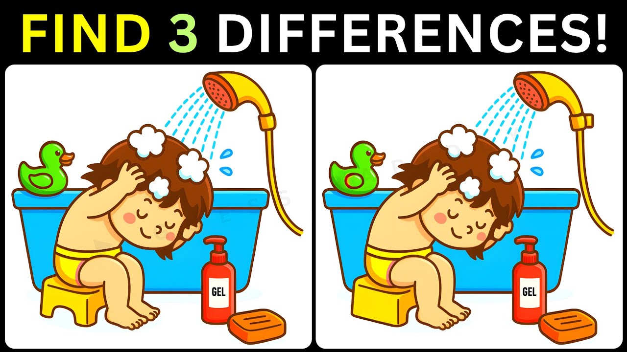 🚀Only Brilliant Minds Spot All Three🧠【#250 Brain Game Challenge Find 3 Differences】