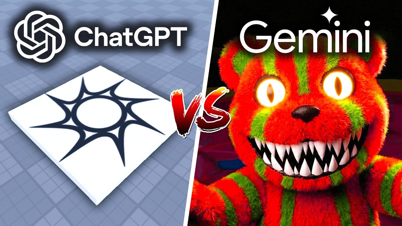 ChatGPT vs Gemini Make The Scariest Horror Game