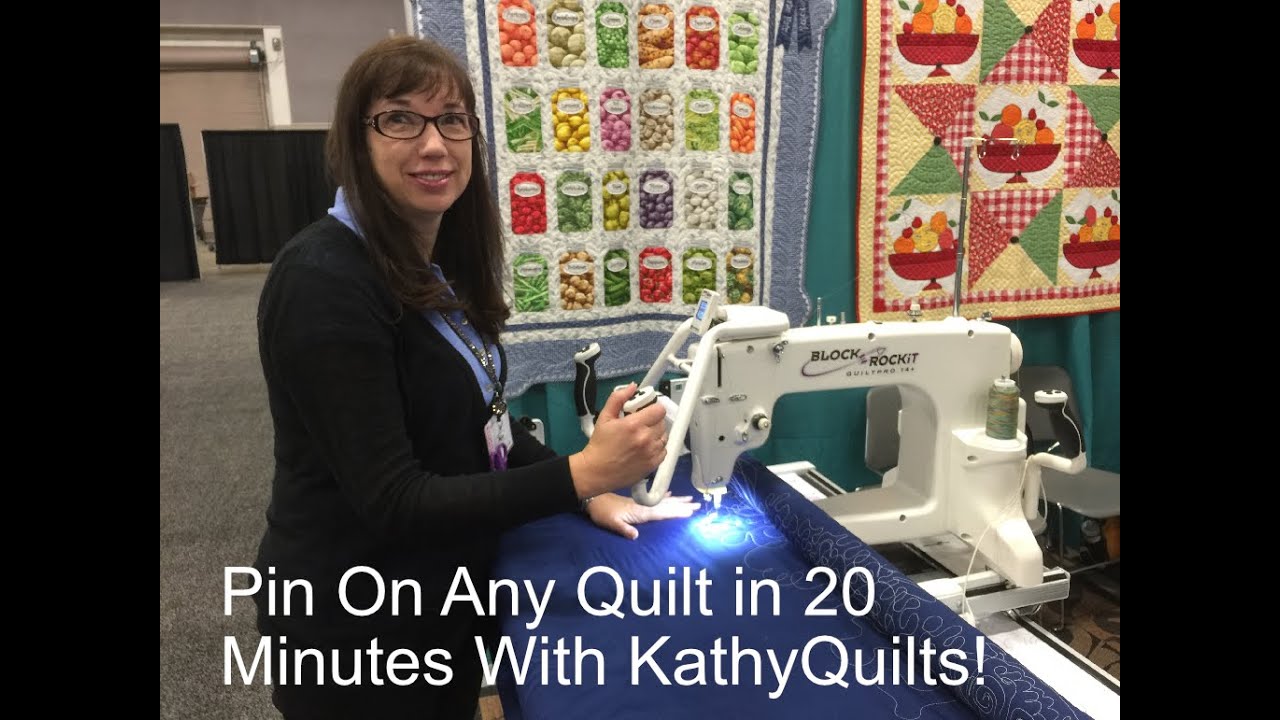 Easiest Way To Pin A Quilt On A Grace Frame In 20 Minutes Or Less!