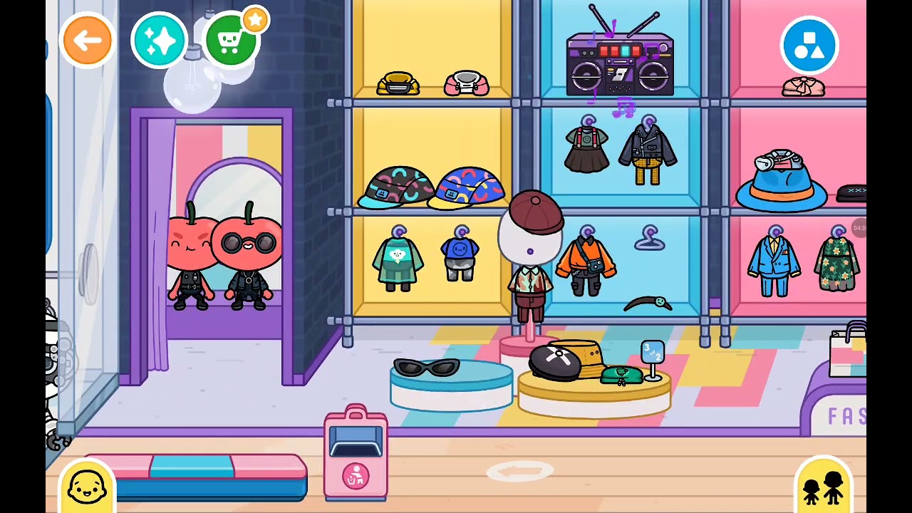 I  explored the mall!