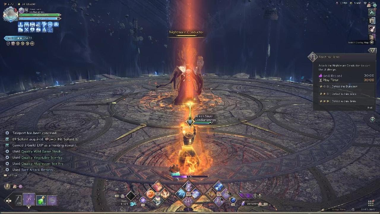 Throne And Liberty_Nightmare Conductor Boss 33 Seconds CZSK KNIGHTS Belandir