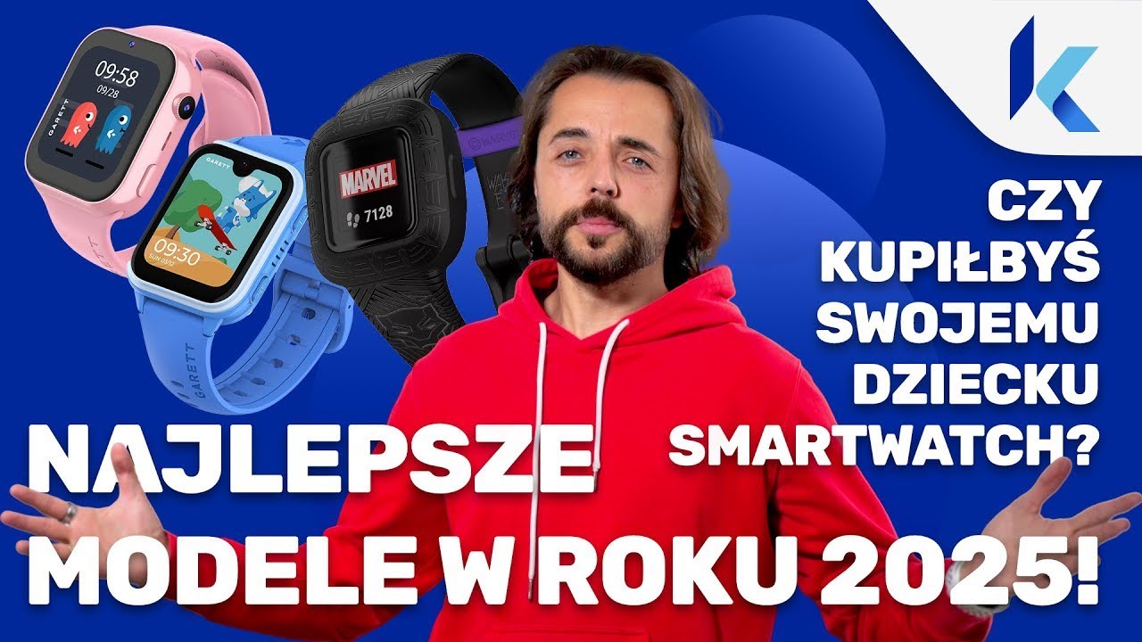 TOP 5 smartwatchy dla dzieci 2025 – z GPS, SIM i funkcją dzwonienia | Ranking i test @nieantyfan