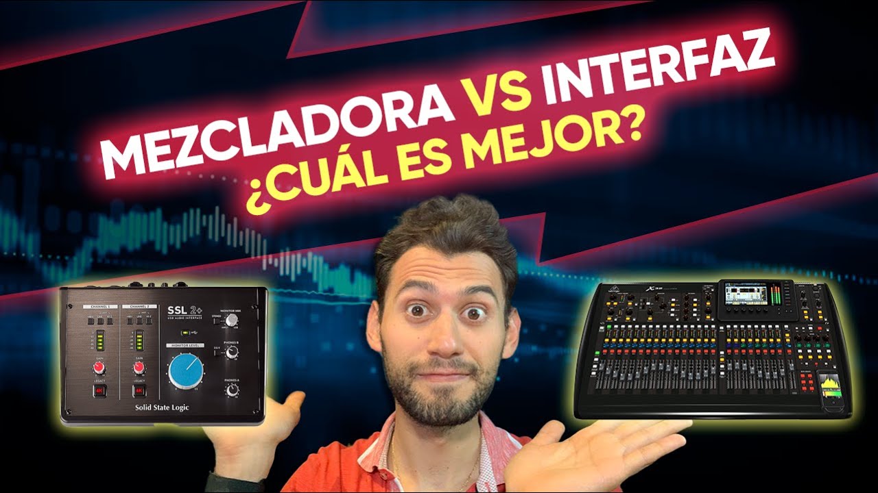 MEZCLADORA vs INTERFAZ ¿cuál es la mejor opción? 🤔