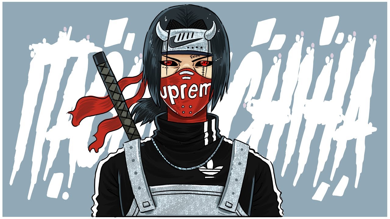 How I draw Hypebeast Itachi Uchiha | Naruto