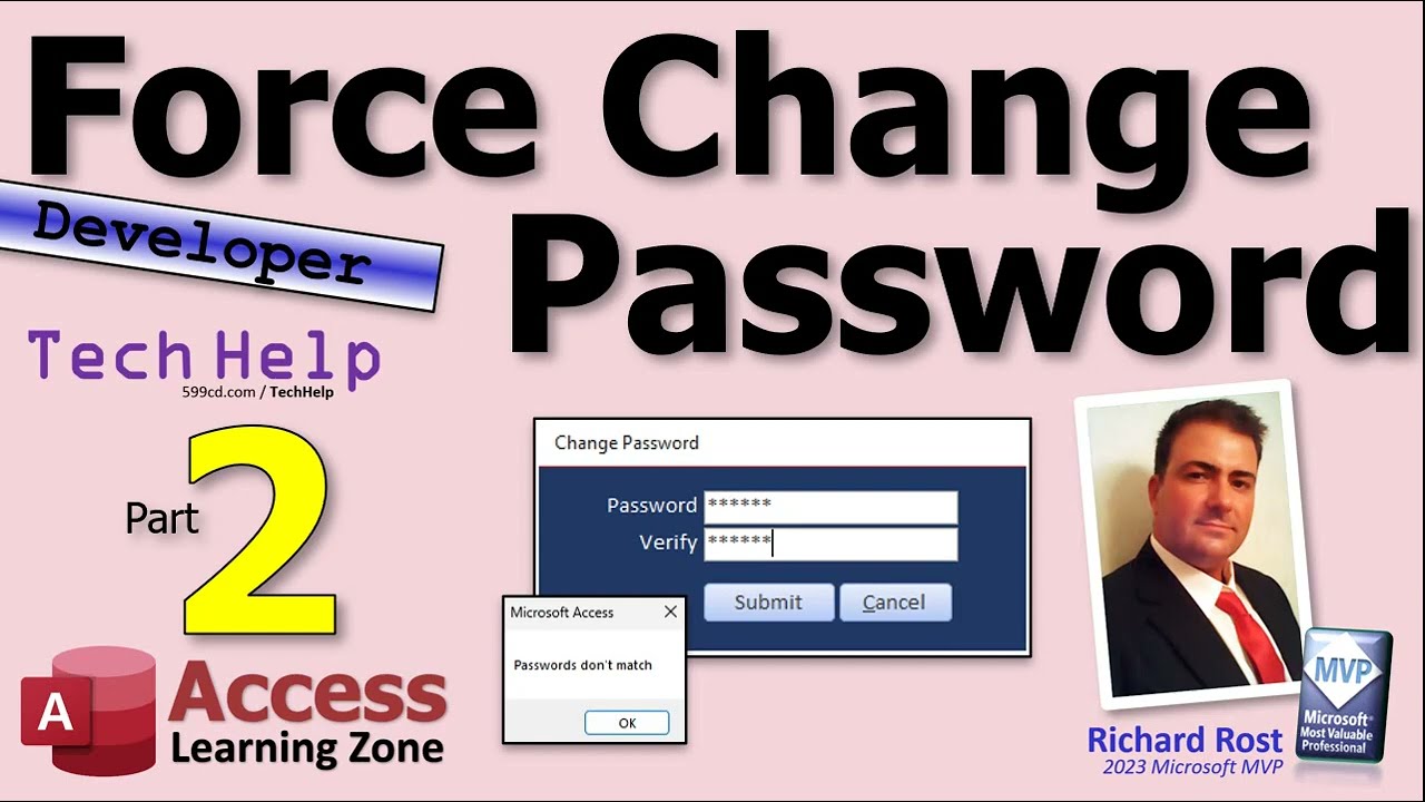 Microsoft Access Security: Force Periodic Password Changes, Part 2