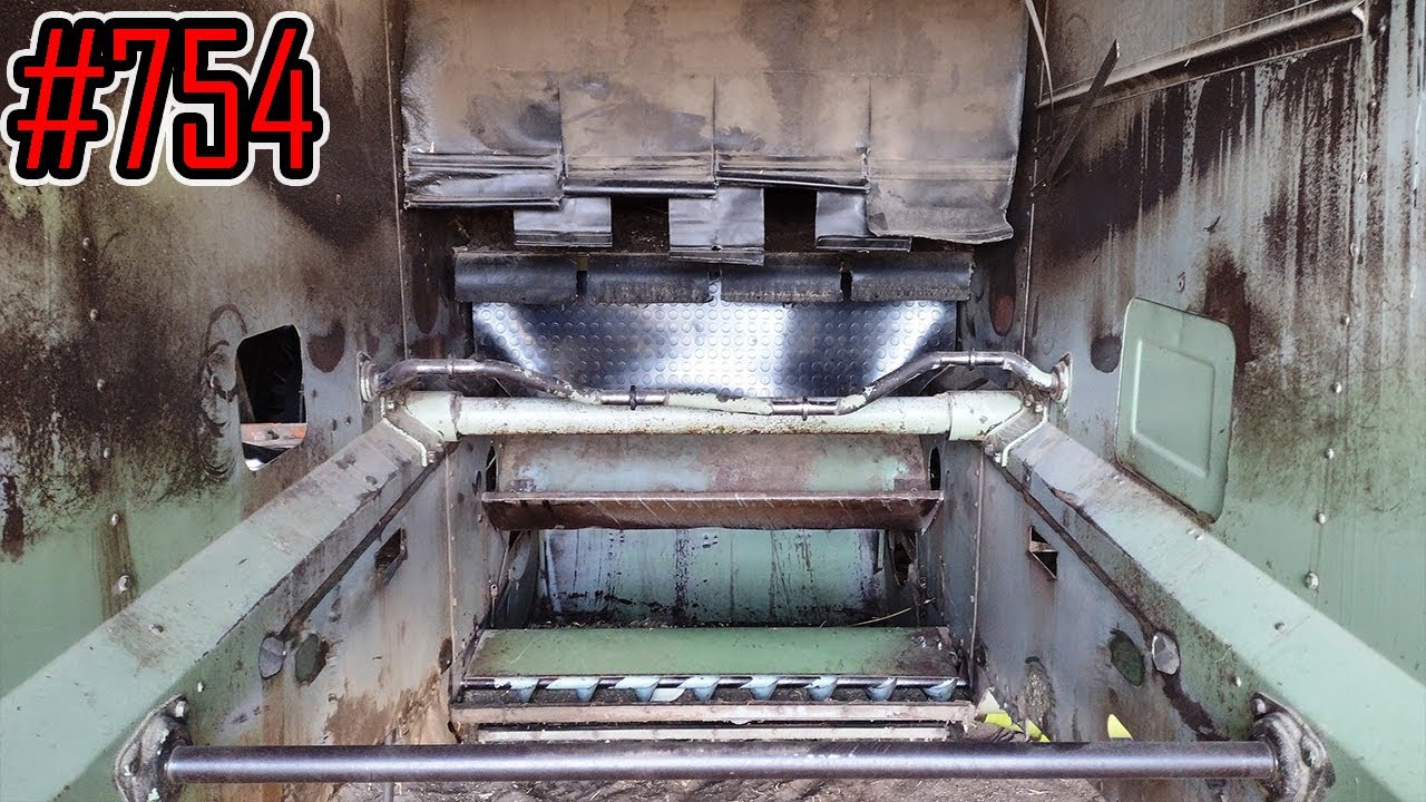 Kupa złomu w środku czyli wybebeszony Claas Matador Gigant, pewnie się nie opłaca ale robię 