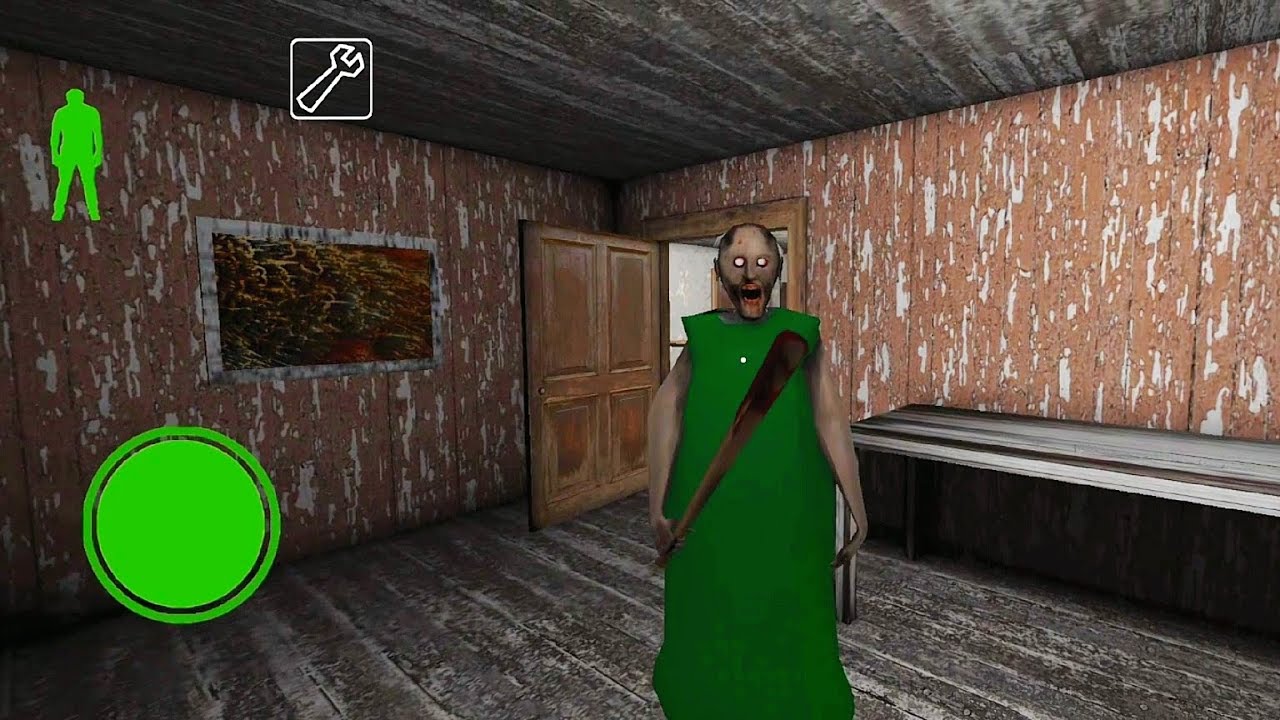 Granny Game Horror Escape Gameplay | Green Granny 😲 Ep01 #trending #popular 