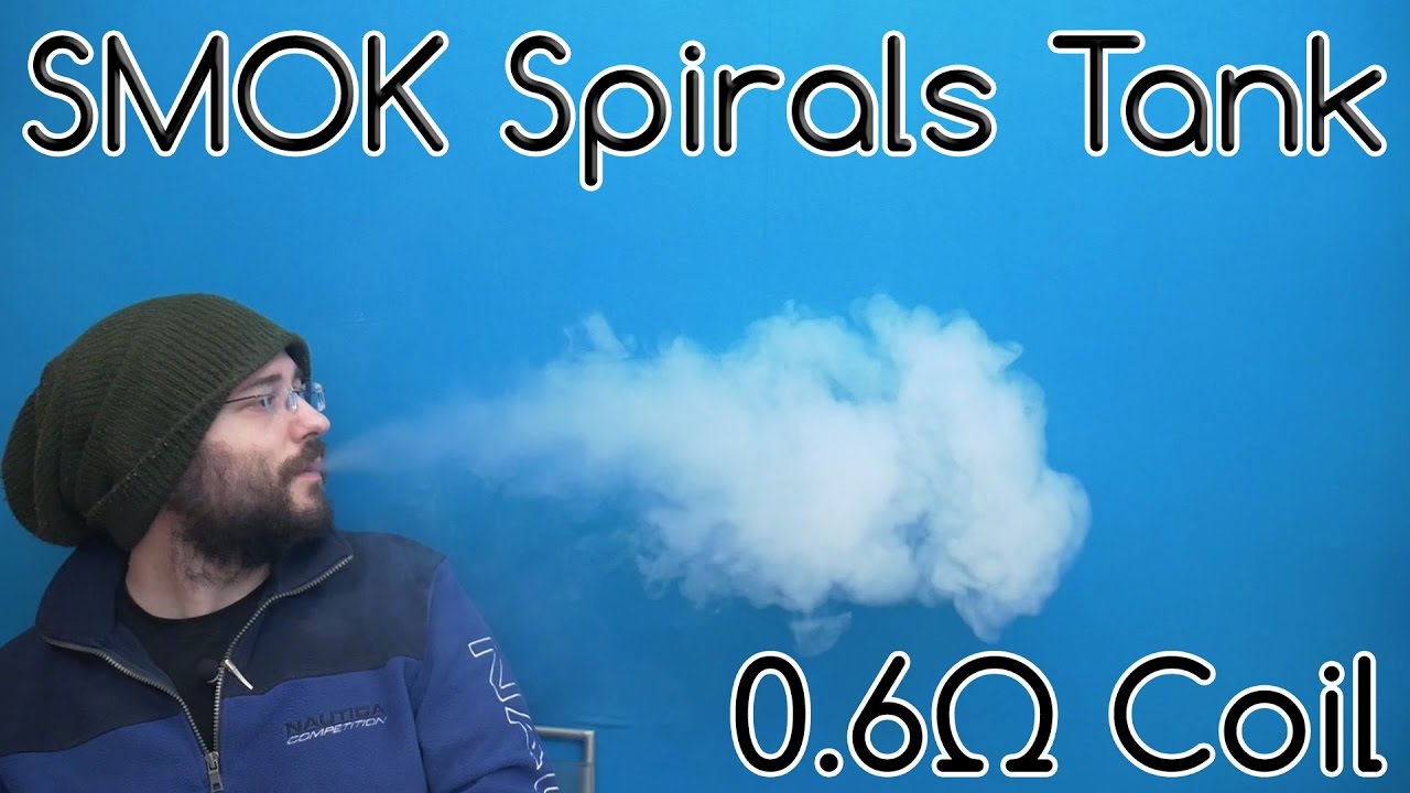 SMOK Spirals Tank with the 0.6 Ohm coil review