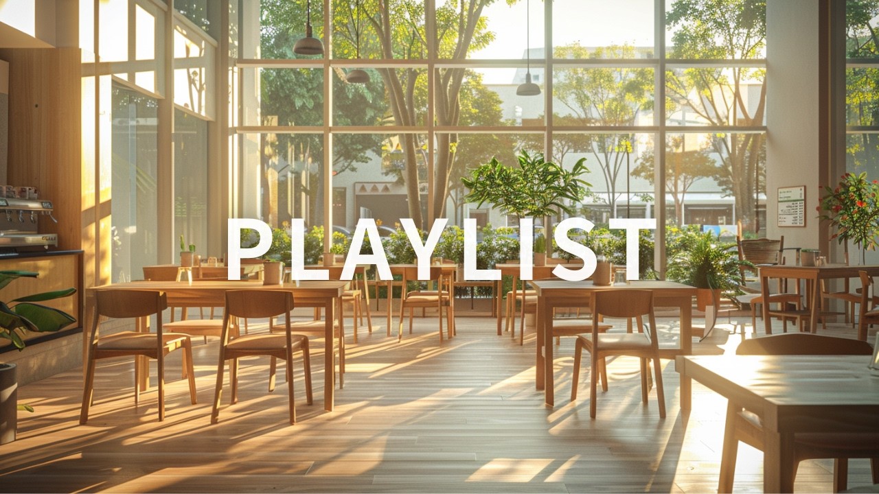 Early Morning Coffee Shop 🌿 Warm Light & Calm Lofi Music