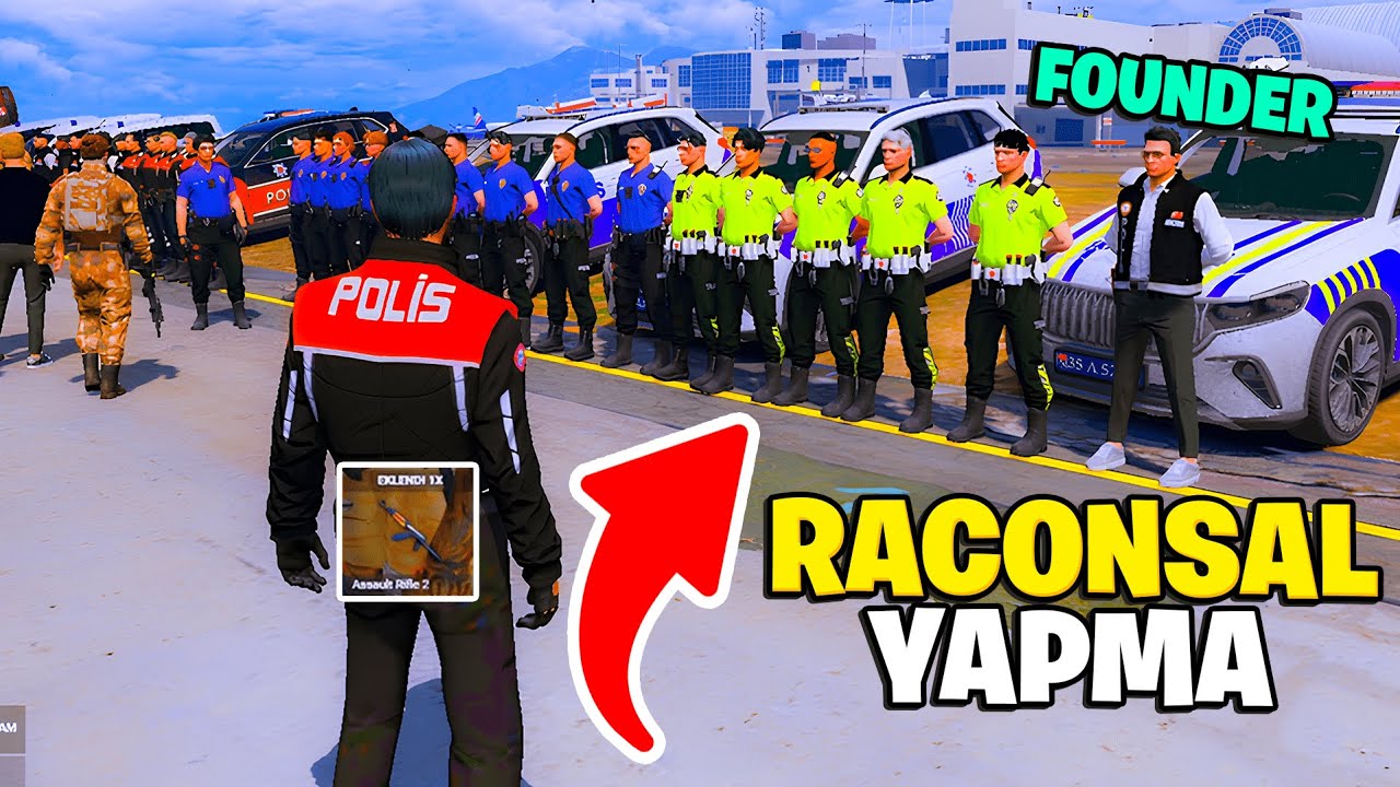 PD SIZIP ETKİNLİĞİ TROLLEDİM - olay &ccedil;ıktı (Fivem Troll)