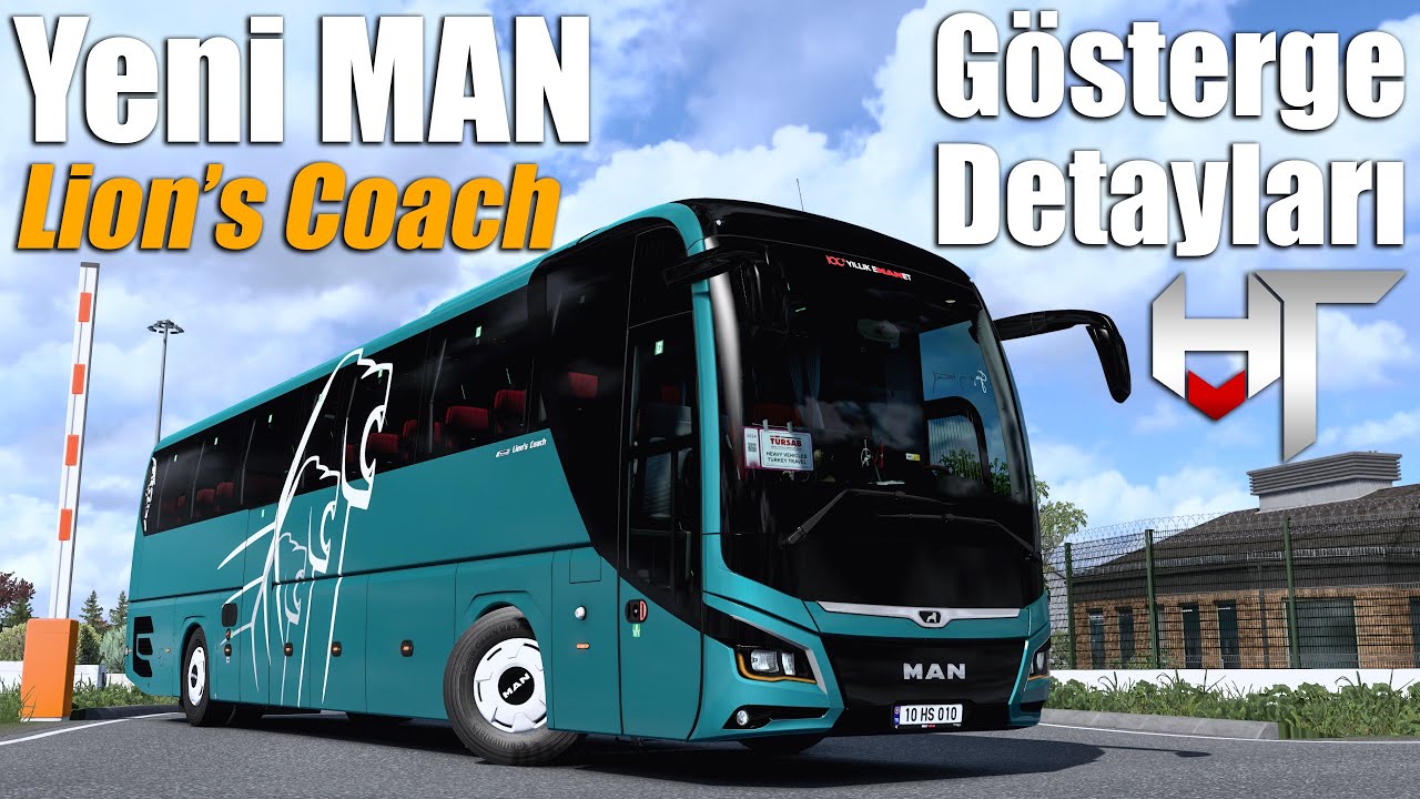 Man Lion's Coach 2025 !! Bolu Otogardan Çıkıp Kocalar Dinlenme Tesisine Gidiyoruz | Hvt Tr Map !!