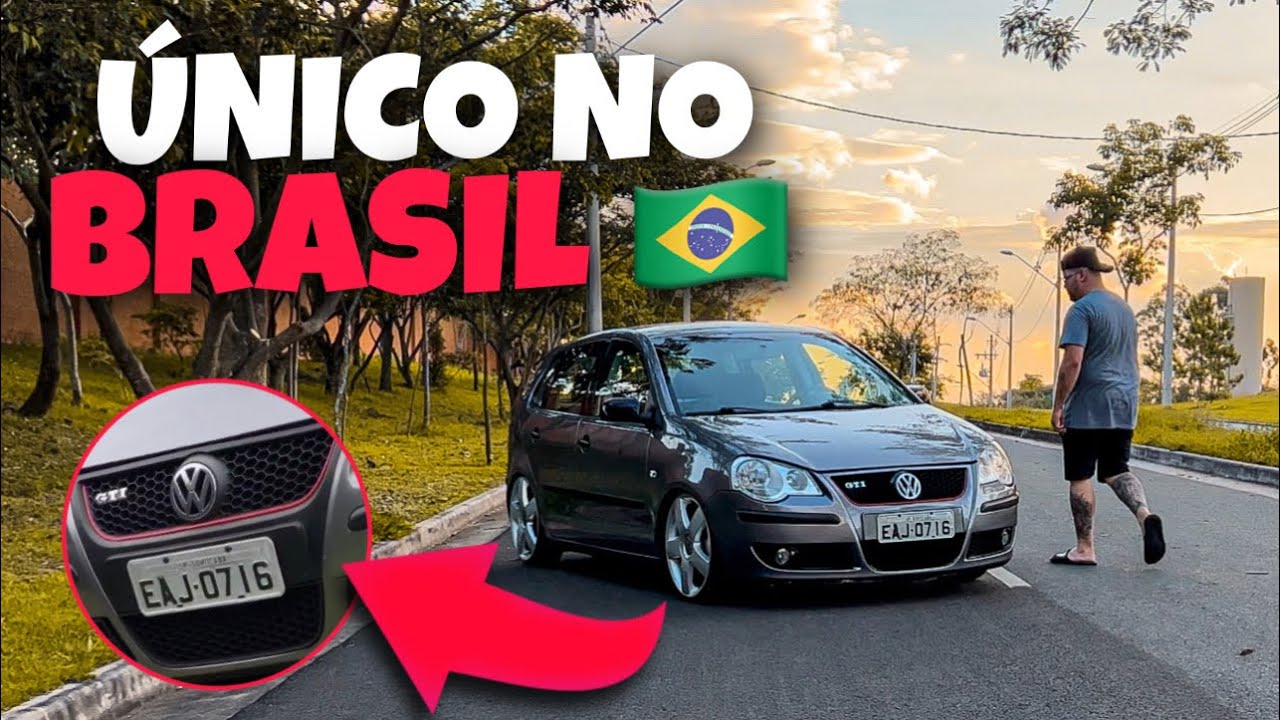 VW POLO 2008 CHUMBO REBAIXADO NAS NOVAS RODAS EVIDENCE ARO 18  (4K)