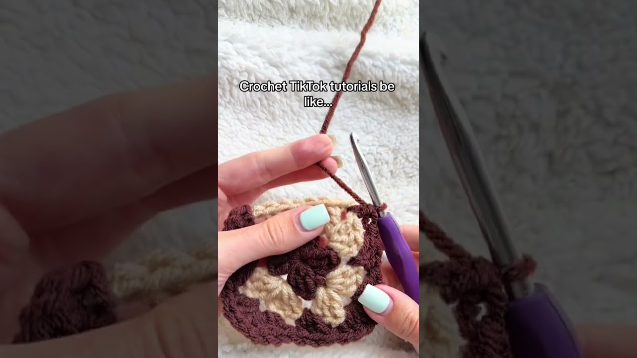 Crochet Tutorials Be Like 😂 #crochet #diy #crocheting #crochettutorial