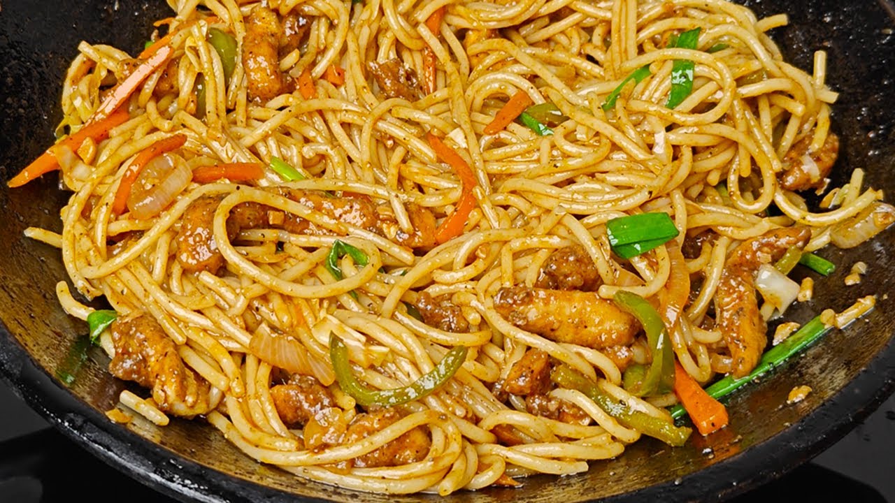 Chicken Chow mein Recipe | Chicken Noodles Recipe |  Chicken Recipe