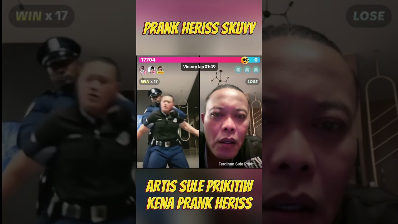 ARTIS SULE KENA PRANKS HERISS SKUYY #shortvideo #youtubeshorts #herissskuy #suleprikitiew