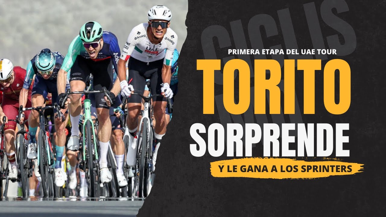 Del Toro gana la primera etapa del UAE Tour