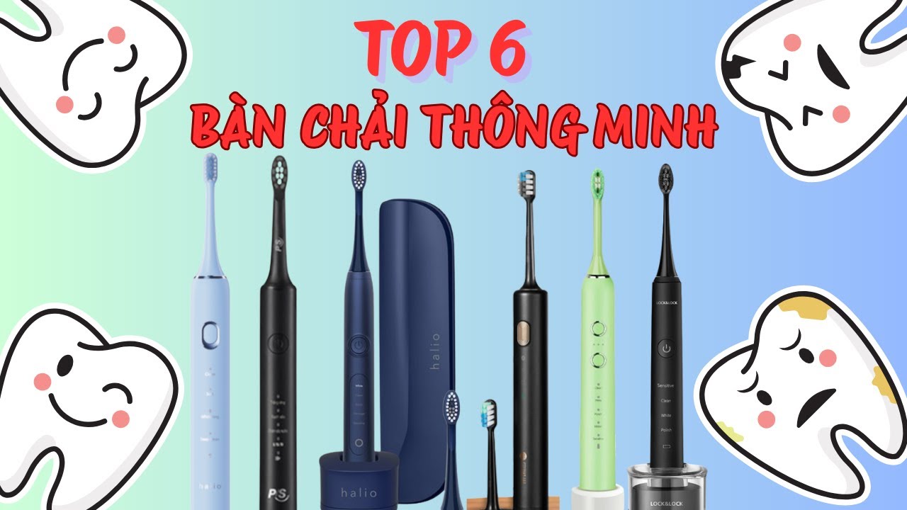 Top 6 Bàn Chải Điện Tốt Nhất 2026 🦷 Có Nên Dùng Bàn Chải Điện? Review Brushie, Halio, Xiaomi, P/S