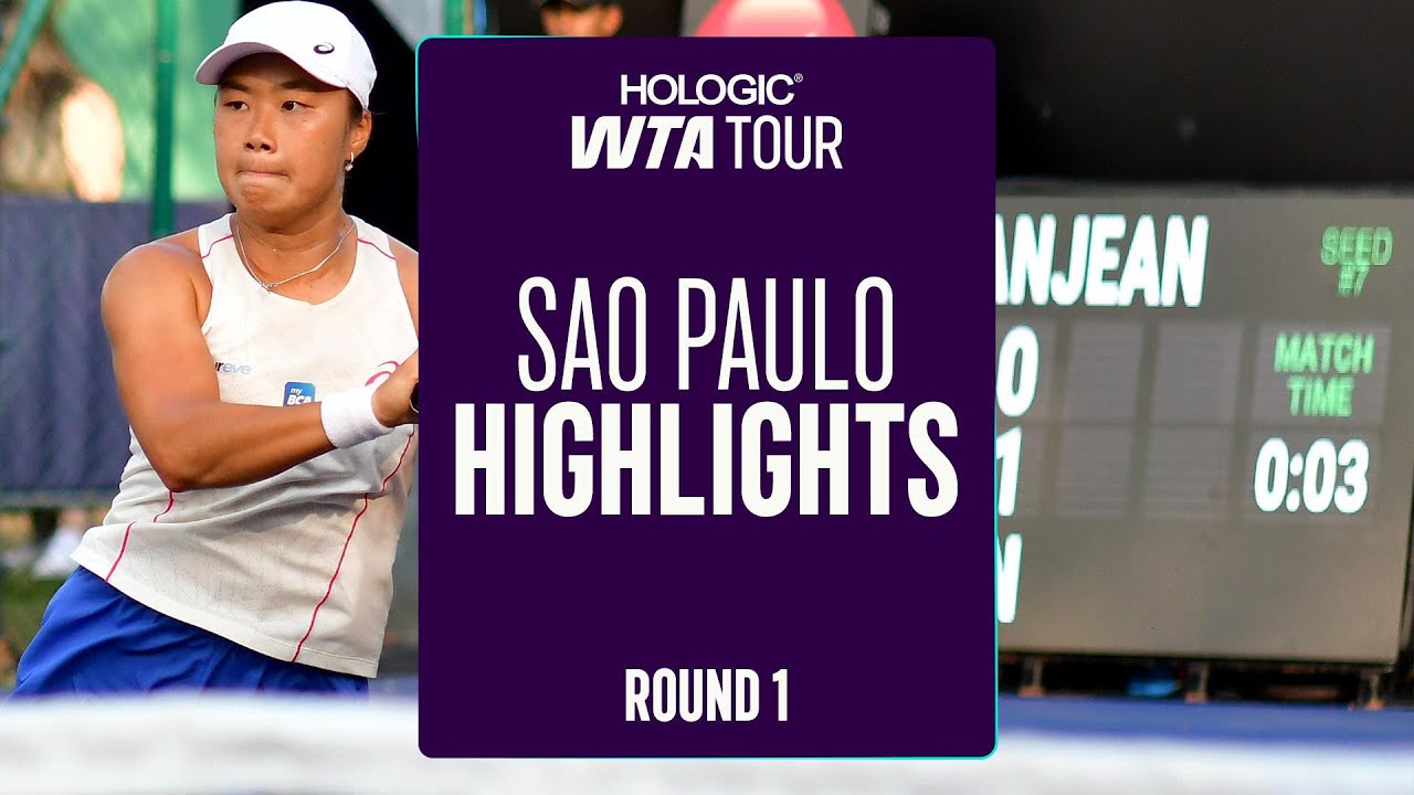 Sao Paulo begins with Leme Da Silva, Sierra, Tjen and more | WTA Match Highlights