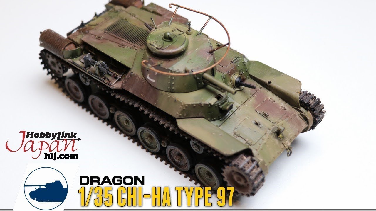 Dragon 1/35 Chi-Ha Type 97 Build video.