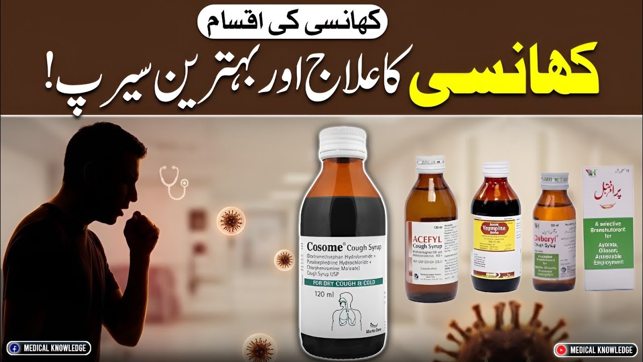 Best cough syrup in pakistan for dry cough,wet cough and allergic cough .khansi kay behtareen syrup