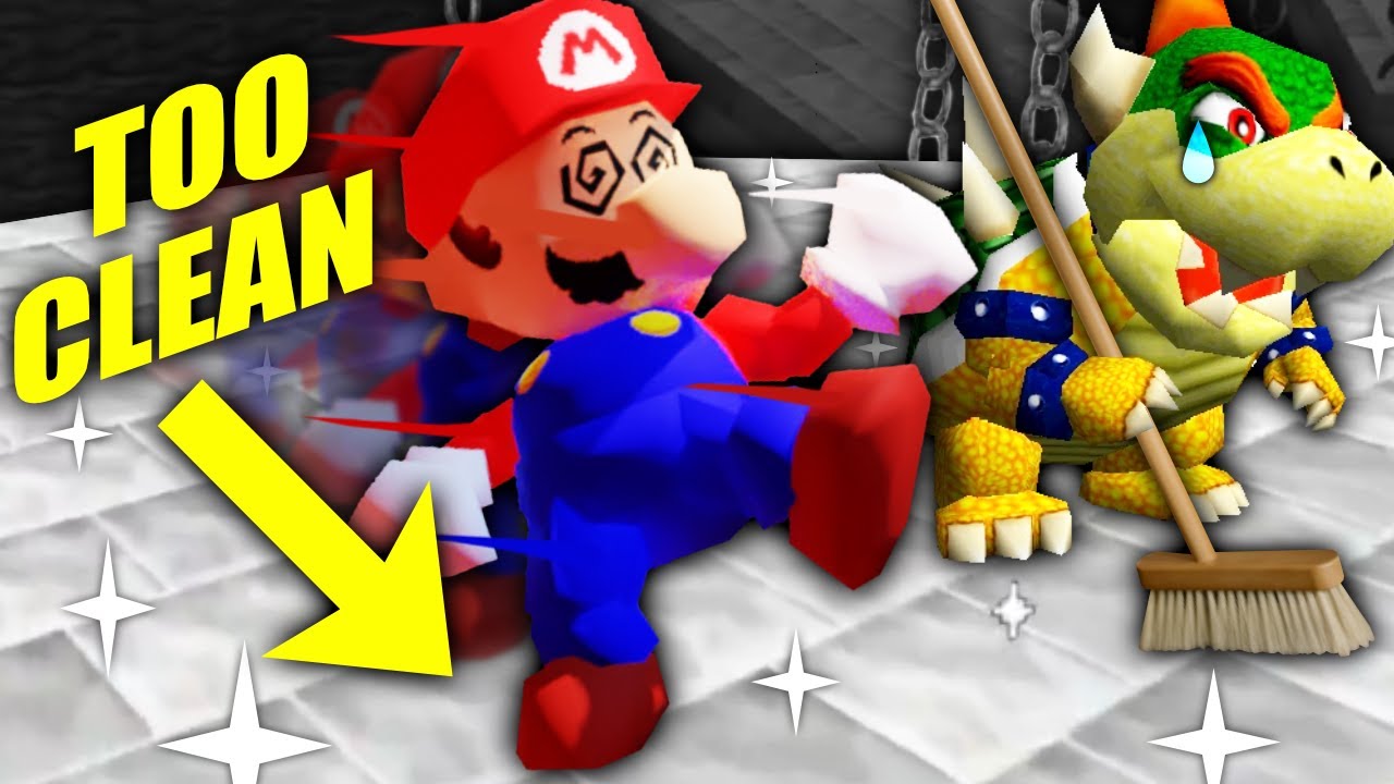 What if every texture in Mario 64 was slippery...
