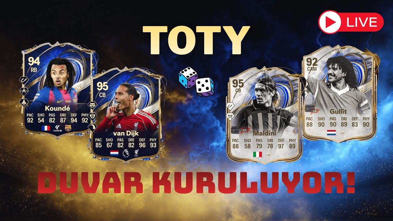 🔴 DEFANS OPERASYONU BAŞLADI! 🧱🧱🧱 | 12K FP, TOTY, SBC Döngüsü, Gameplay – FC 26 Canlı