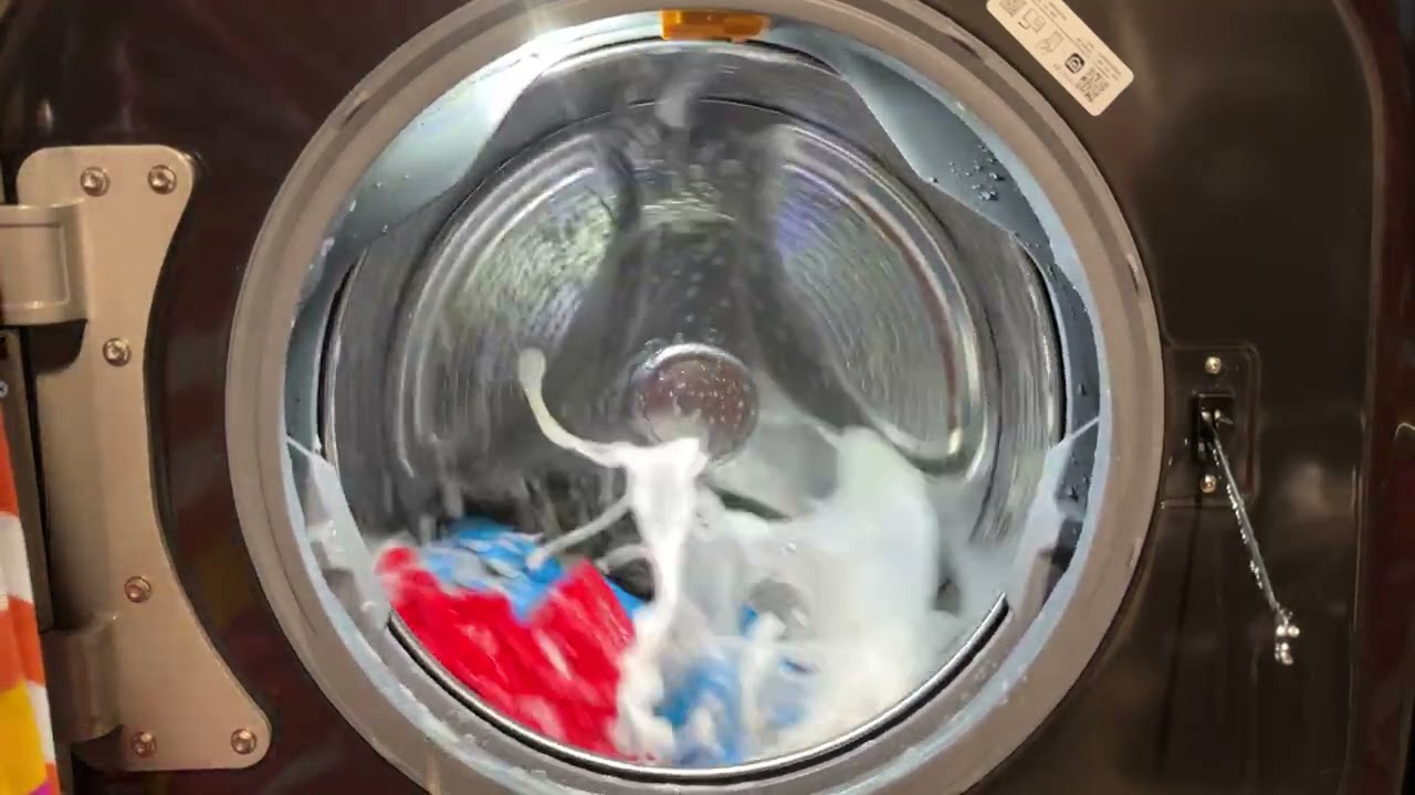 LG WM8900 - Open Door Wash
