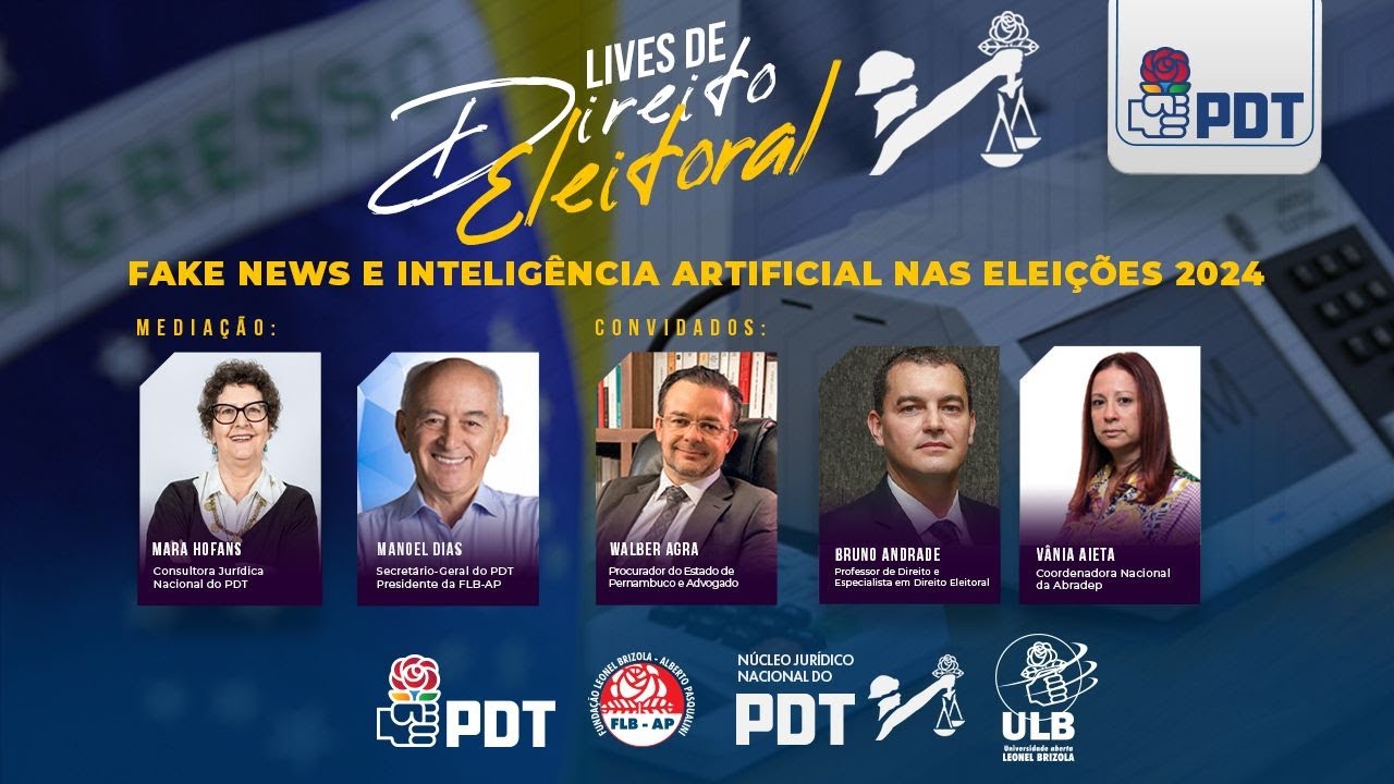 Direito Eleitoral 2024 - Fake News e Inteligência Artificial nas Eleições
