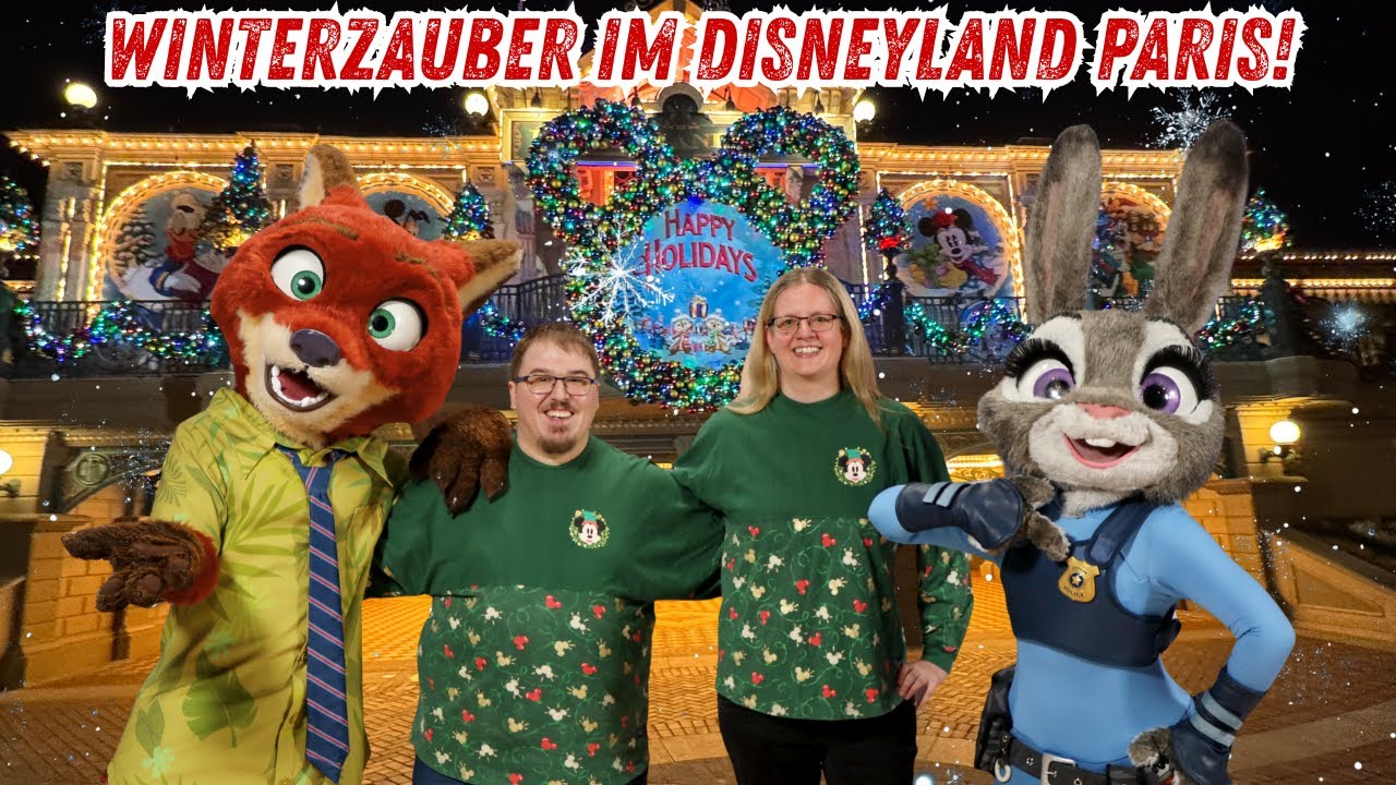Unerwartete Weihnachtsstars: Judy, Nick & Deadpool rocken den Park!