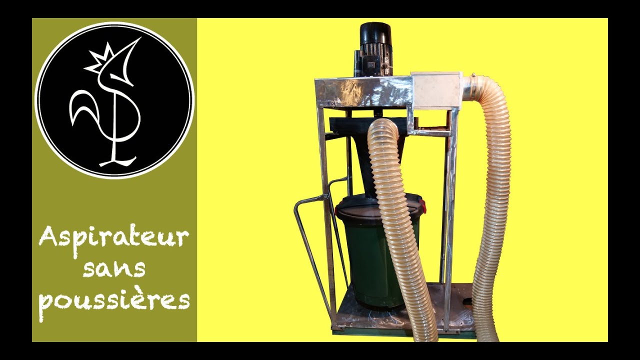 Un aspirateur sans poussière, ni microparticules dans l'atelier