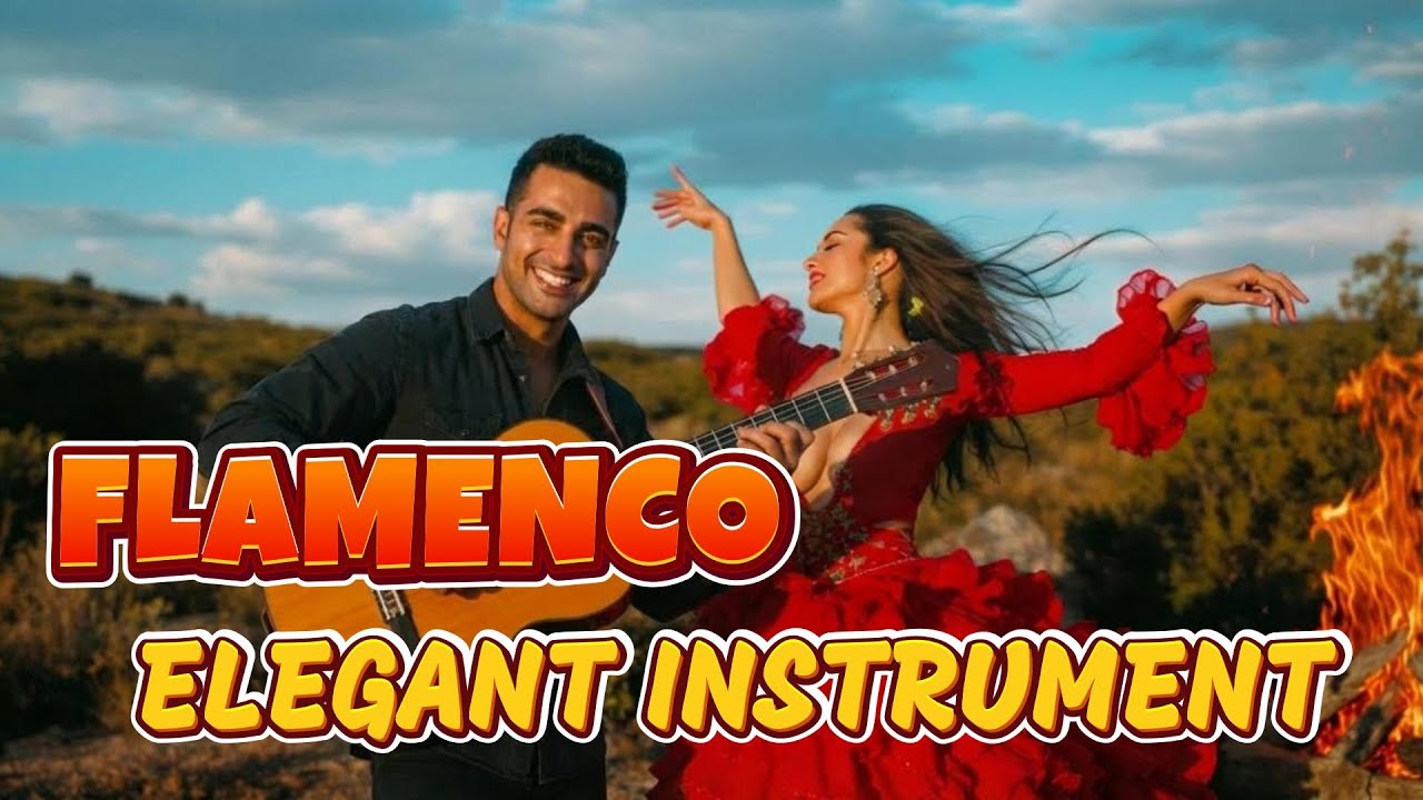 Flamenco Elegant Instrument | Guitar, Accordion & Flute Relaxation Fusion - Relaxation Experience 🪕