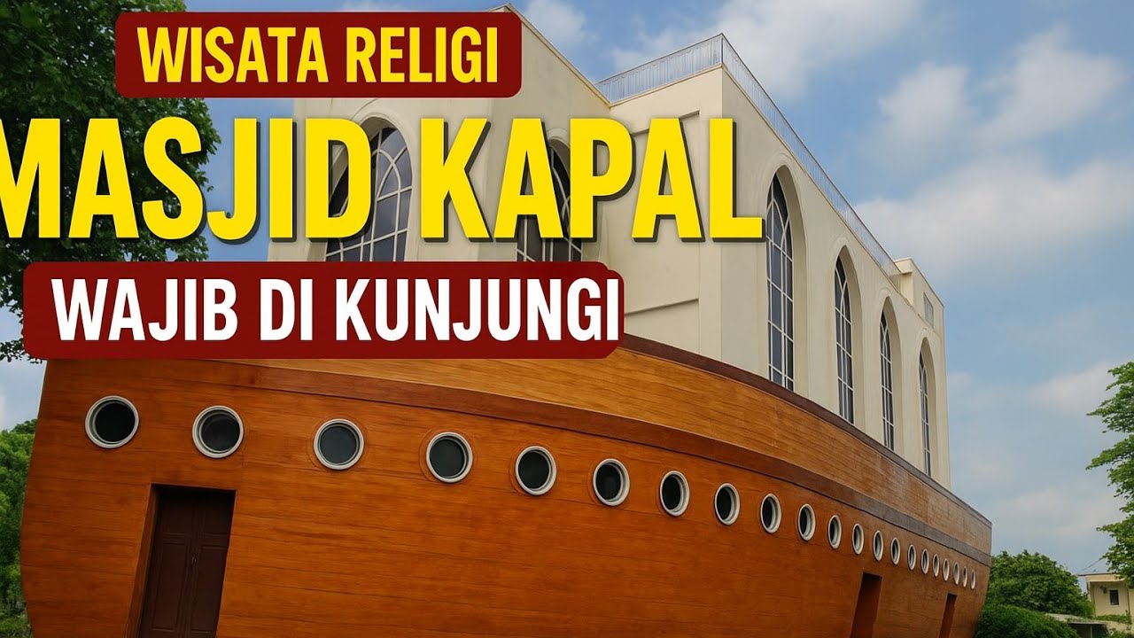 Viral! Masjid Kapal Assafinatun Najah, Wisata Religi yang wajib di kunjungi