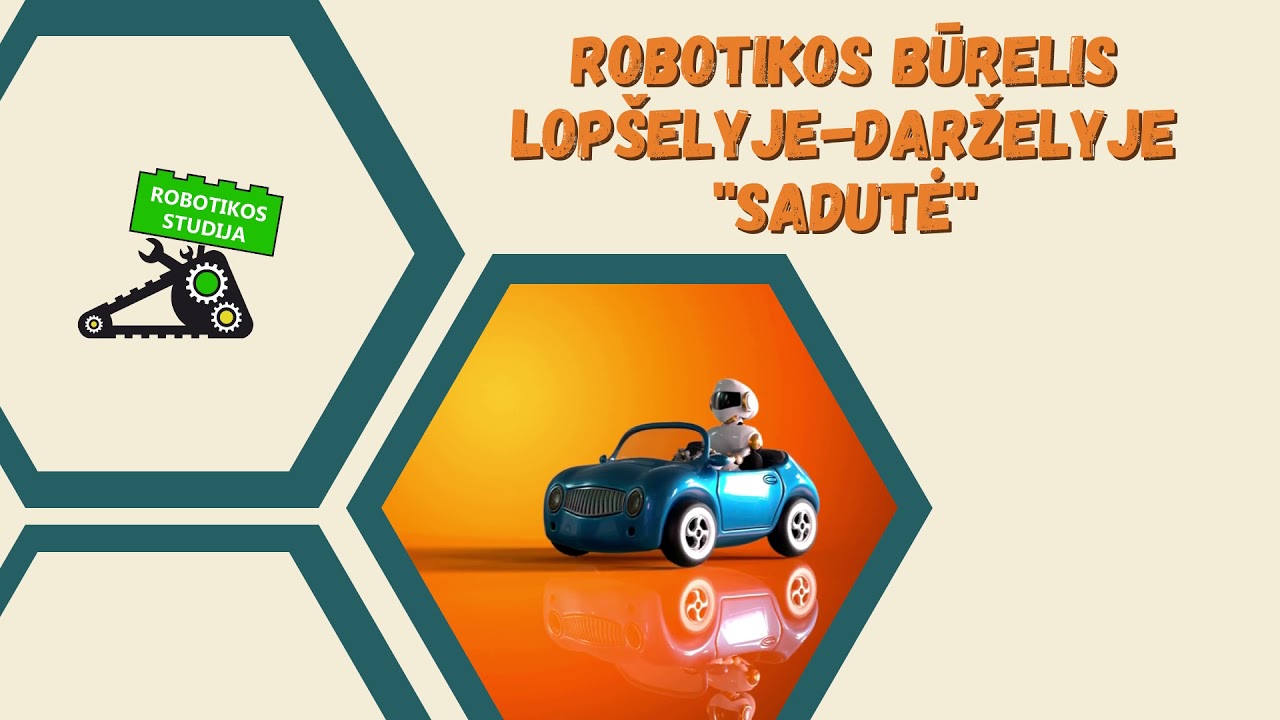 Robotikos studija kviečia jaunuosius i&scaron;radėjus prisijungti į robotikos būrelį